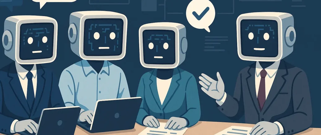 Командная система ИИ-агентов для разработки приложений